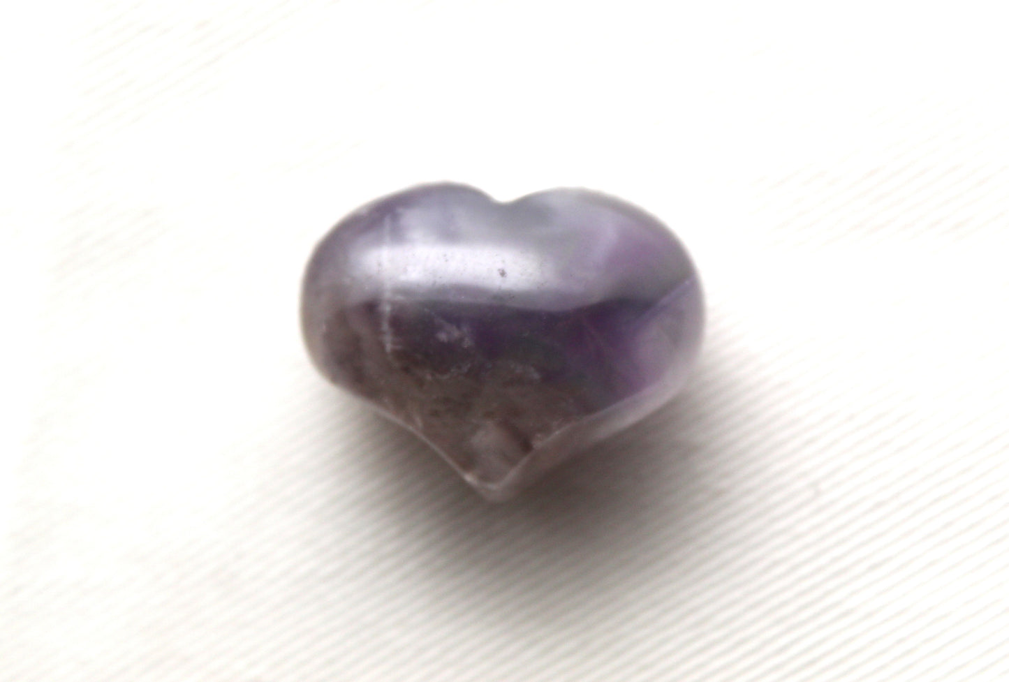 One Small Heart Amethyst 25MM