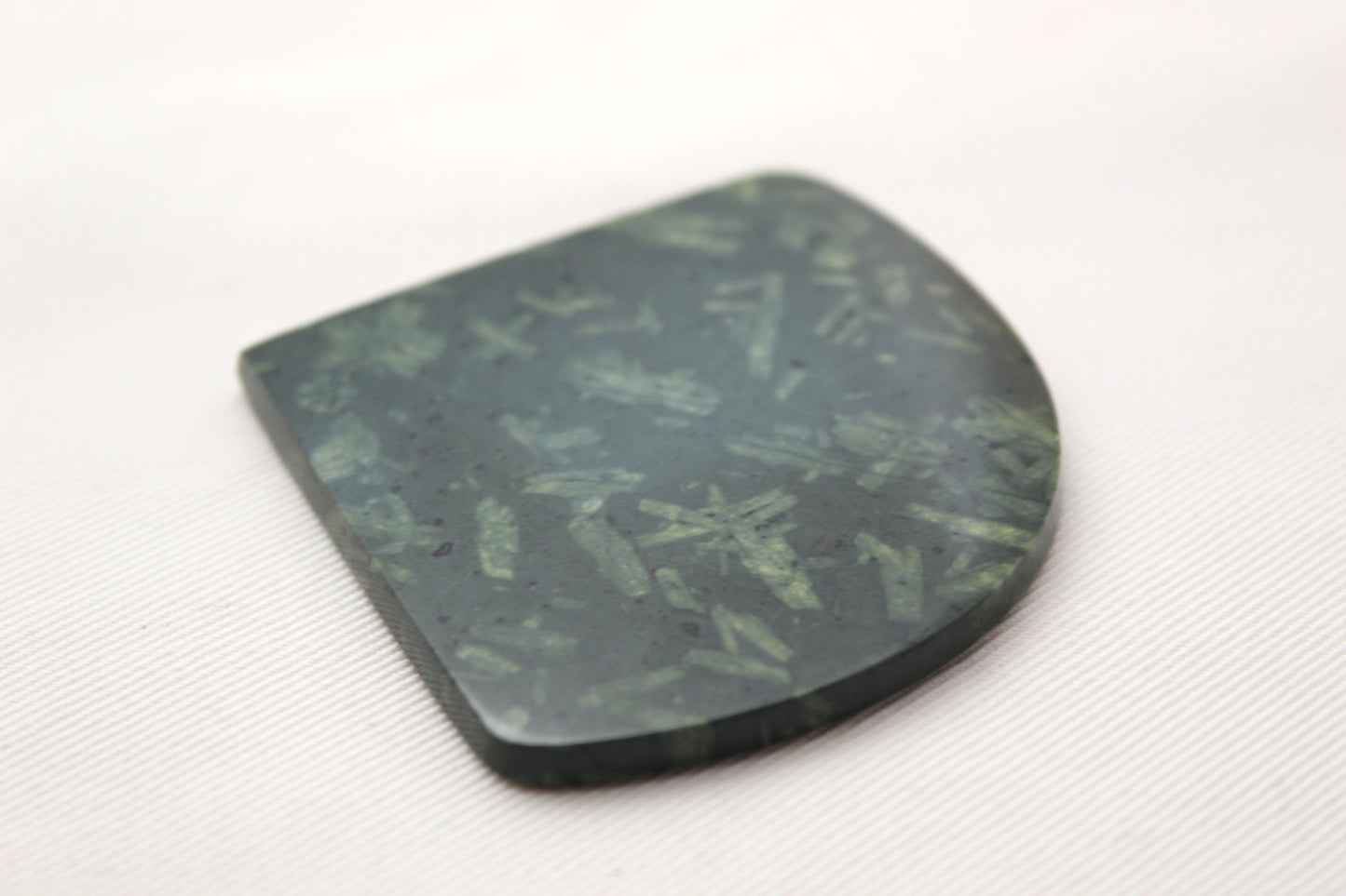 Extra Large Green Chinese writing stone Gemstone 