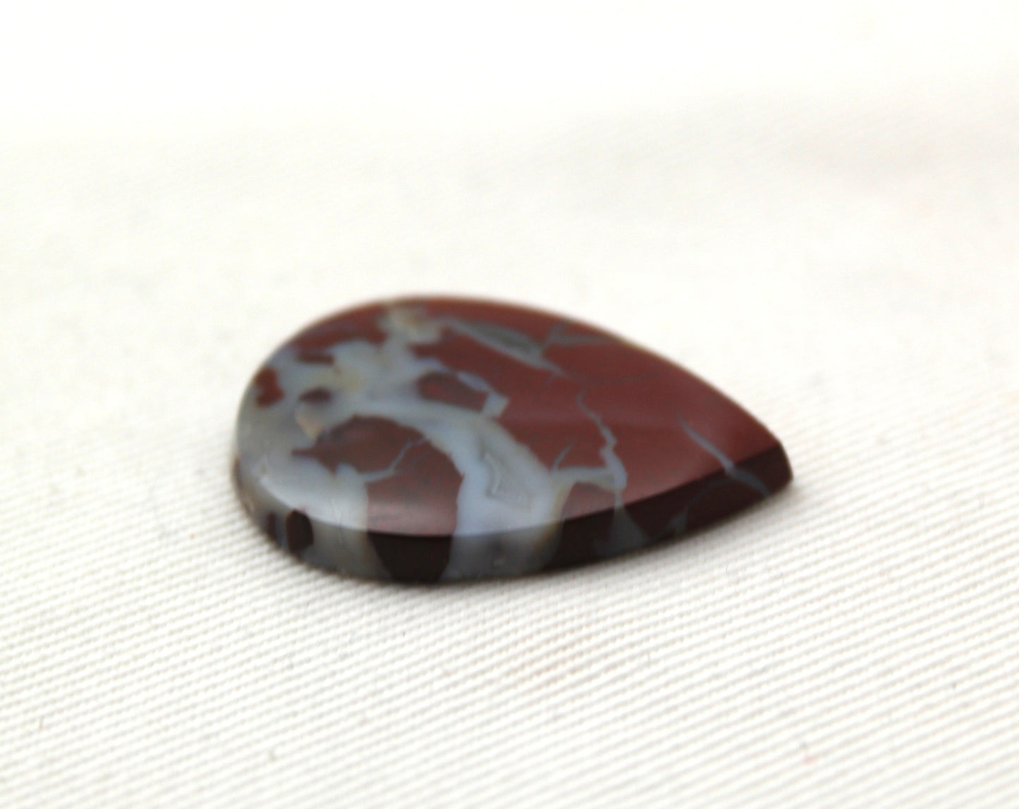 Brecciated Jasper cabochon Gemstone red Teardrop