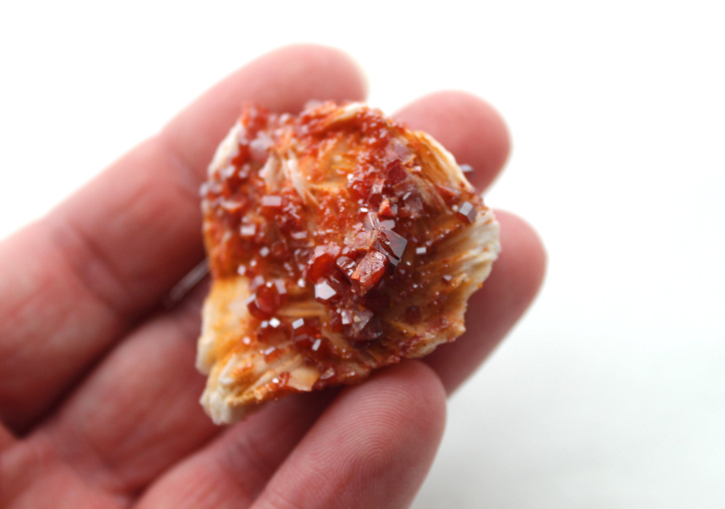 Small Vanadinite gemstone Specimen rough
