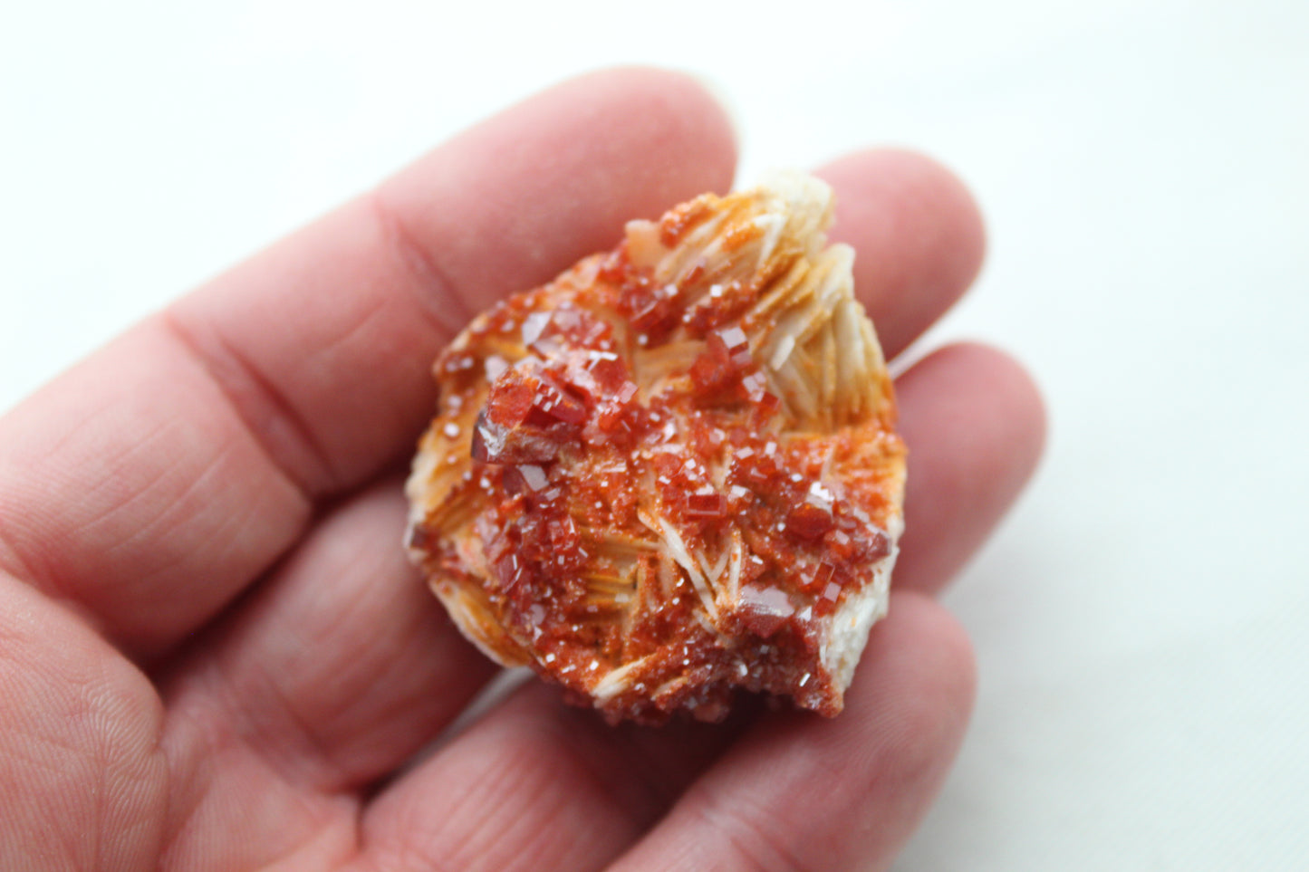 Small Vanadinite gemstone Specimen rough