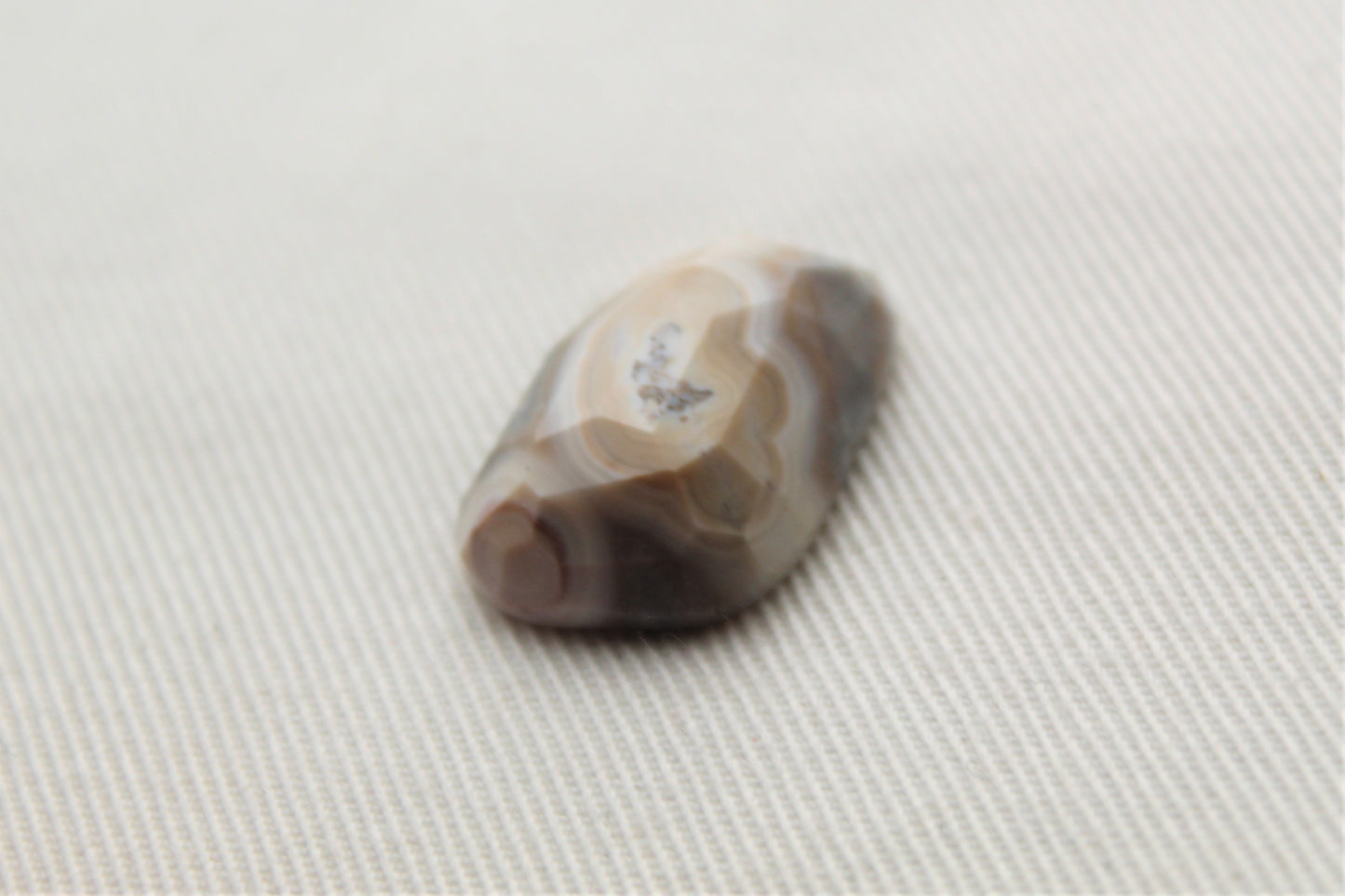 Rose cut Ocean Jasper Cabochon Gemstone freeform white