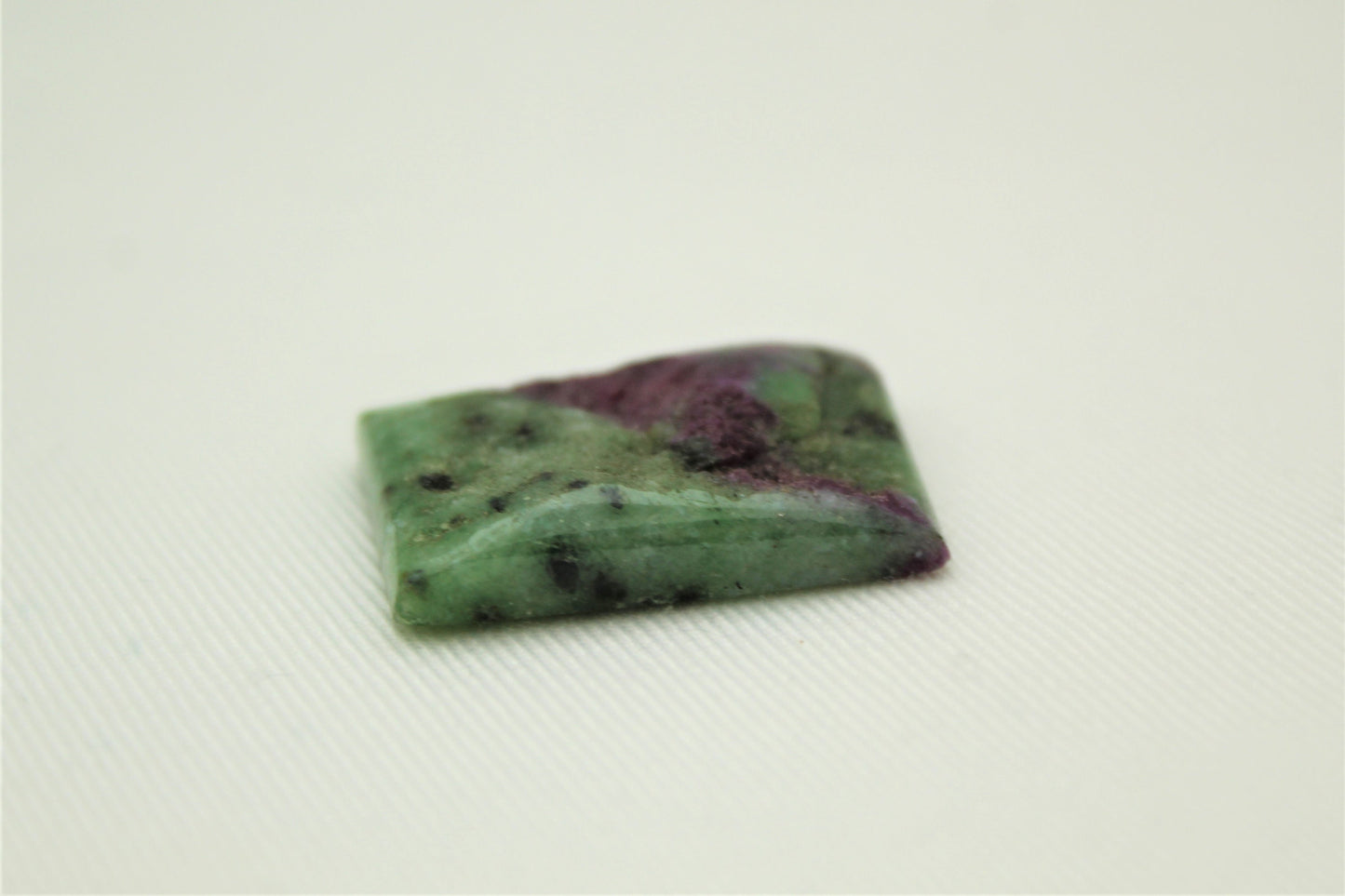 Ruby Zoisite Rough Top Cabochon Gemstone pink green