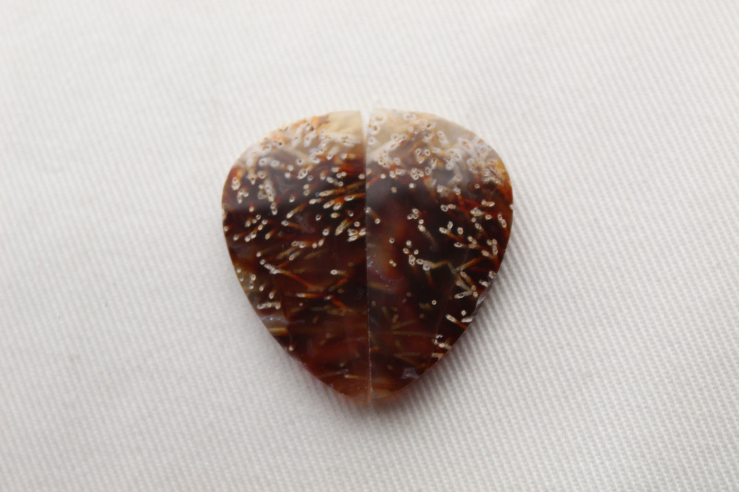 Tube Agate Cabochon Pair Transludent freeform Gemstone