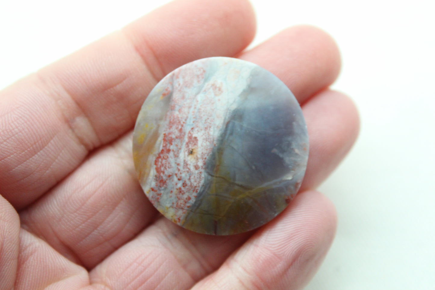 Multicolor Agate Cabochons Gemstone round 32MM