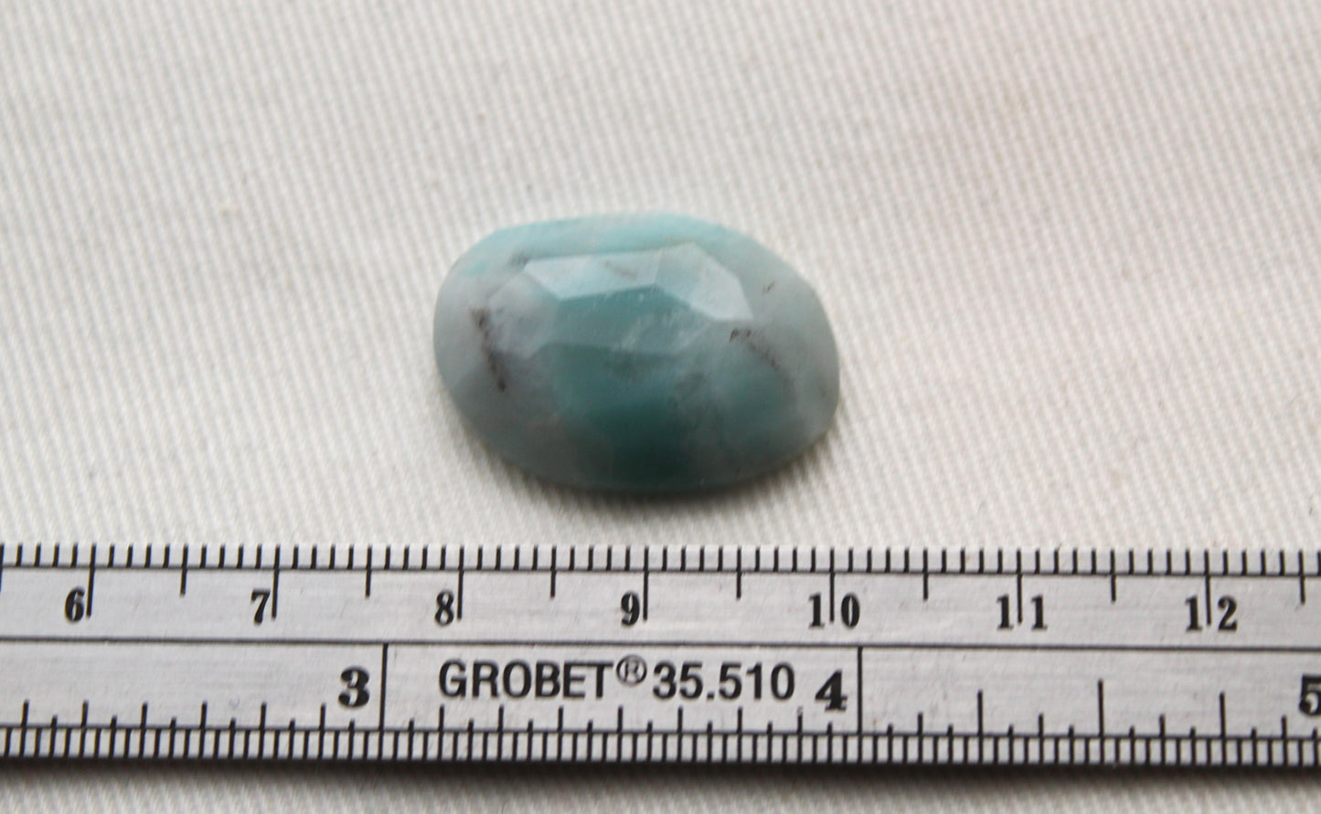 Chinese Amazonite cabochon Freeform rose cut Gemstone