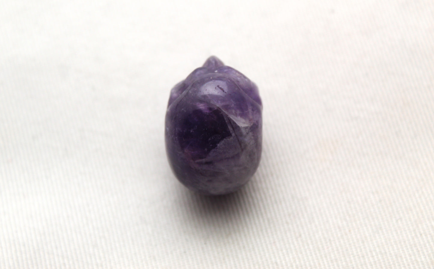 One Amethyst SKULL natural Gemstone