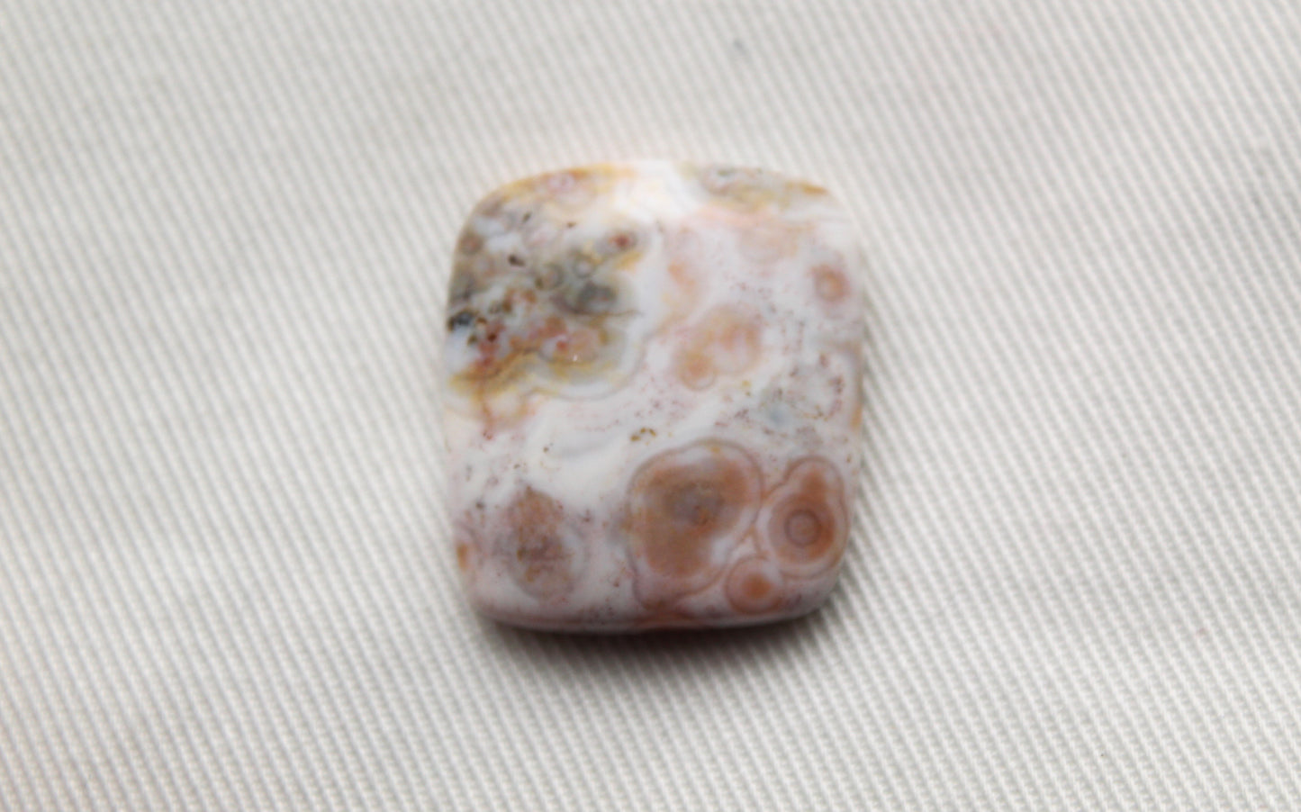 Ocean Jasper Cabochon Gemstone freeform white stone