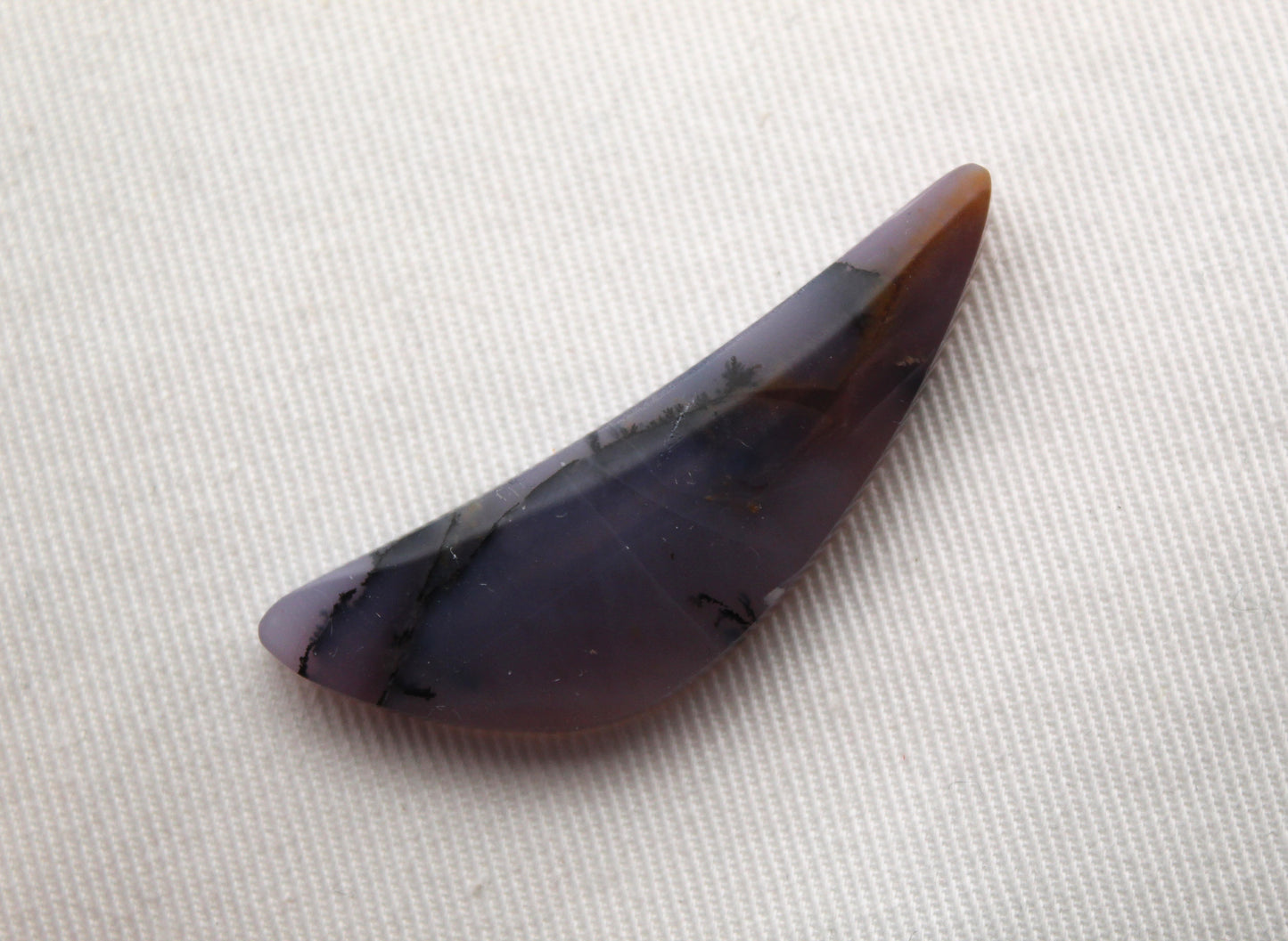 Mexican Agate freeform Cabochon Gemstone purple