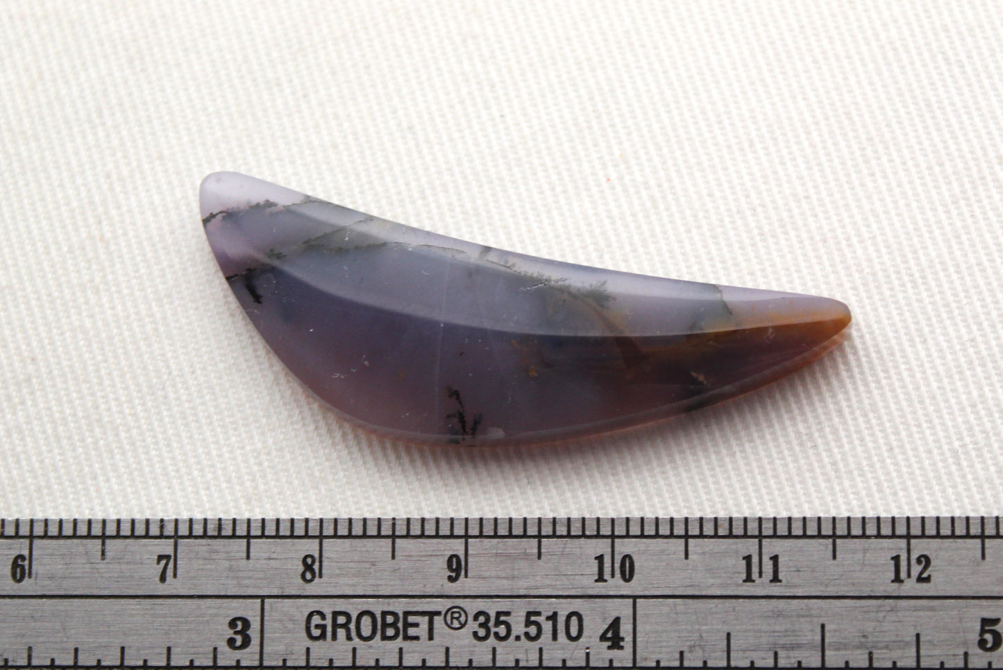 Mexican Agate freeform Cabochon Gemstone purple