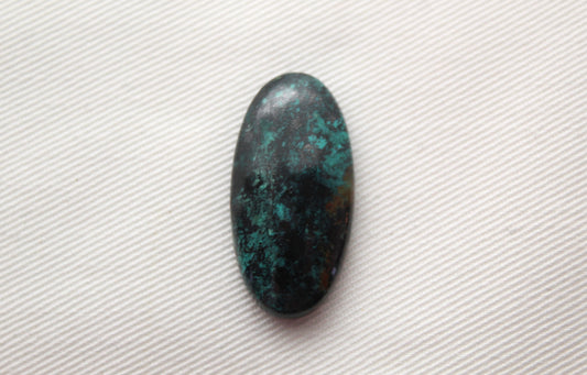 Chrysocolla Cabochon Green Gemstone Oval 15X30MM