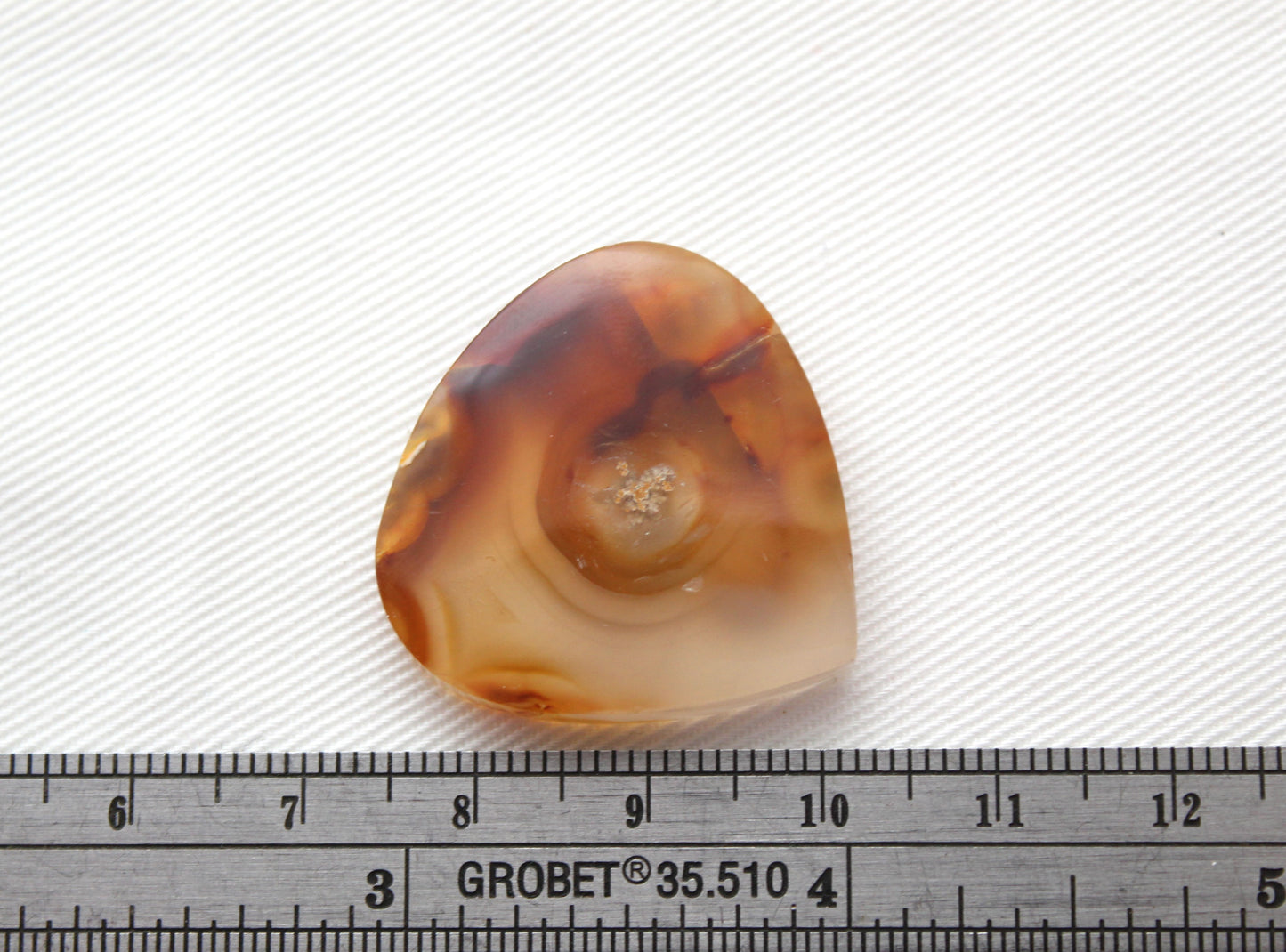 Indonesian Agate Cabochon Pear natural gemstone