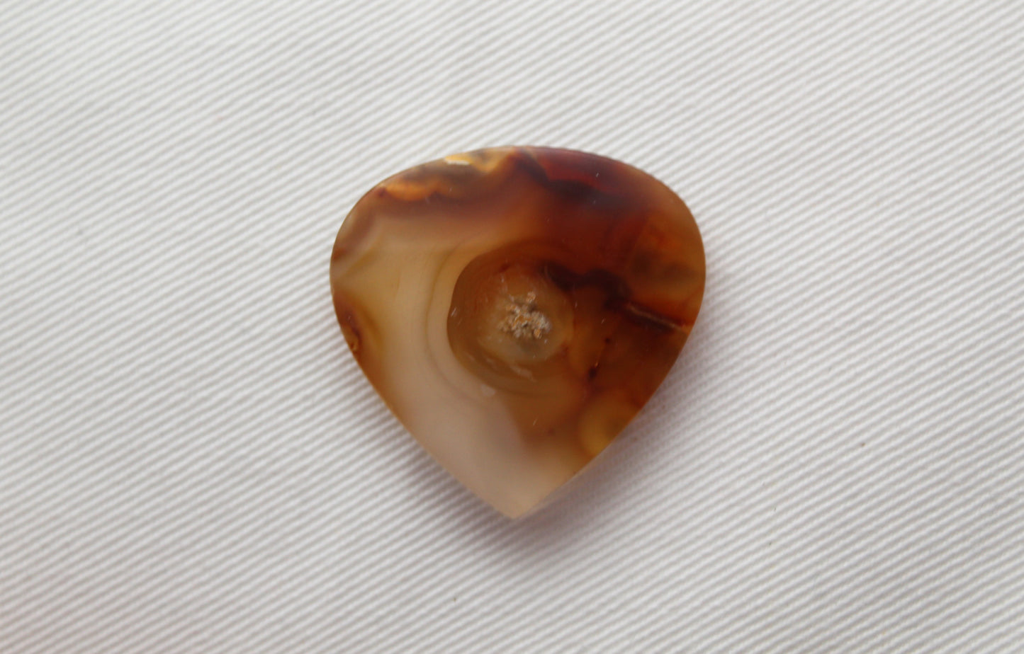 Indonesian Agate Cabochon Pear natural gemstone