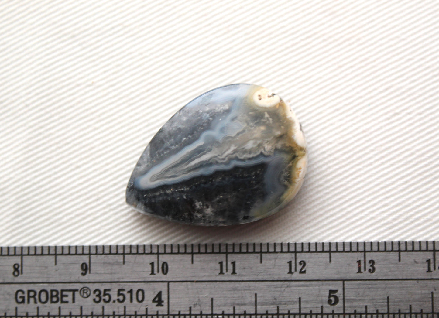 Indonesian Agate Plume DOUBLET Cabochon Gemstone