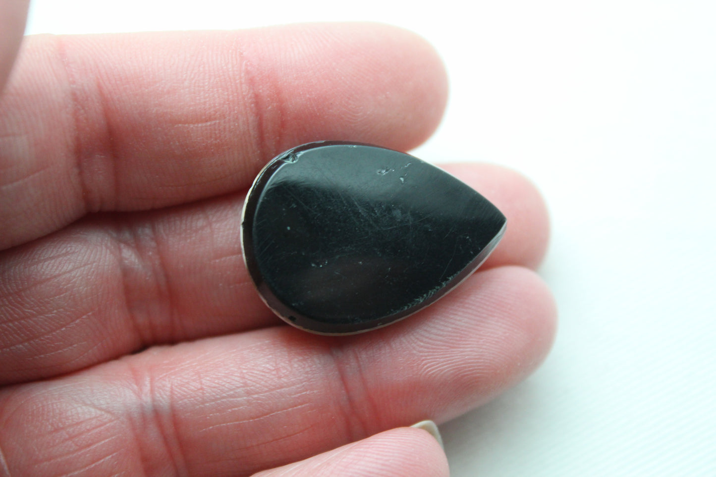 Indonesian Agate Plume DOUBLET Cabochon Gemstone