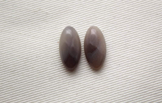 Botswana Agate Pair cabochon Gemstone oval 8x16MM