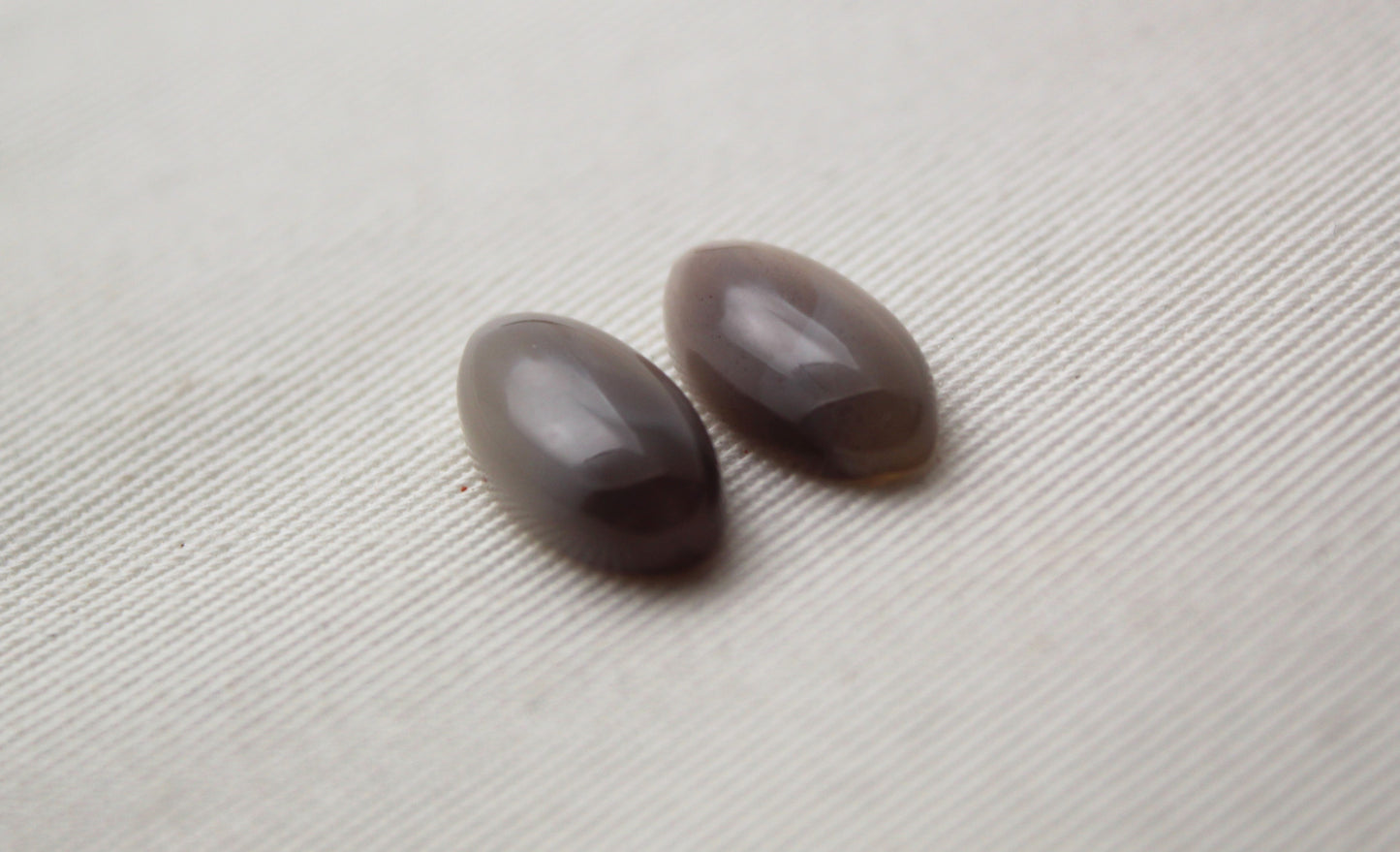 Botswana Agate Pair cabochon Gemstone oval 8x16MM