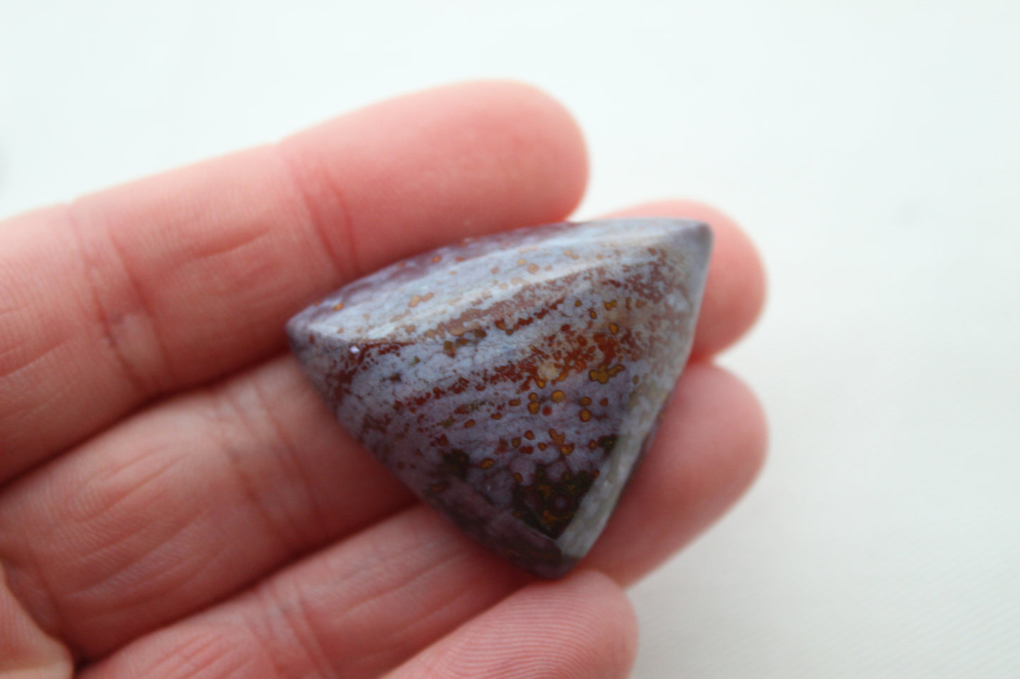 Large Arda Jasper Cabochon triangle