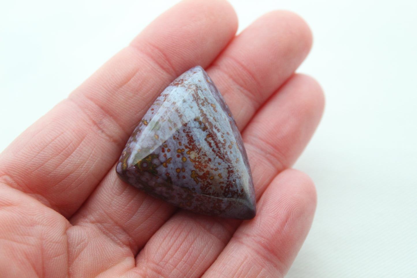 Large Arda Jasper Cabochon triangle