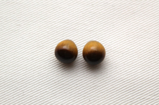 Tiger eye top drilled beads pear shape natural gemstone 8X9MM