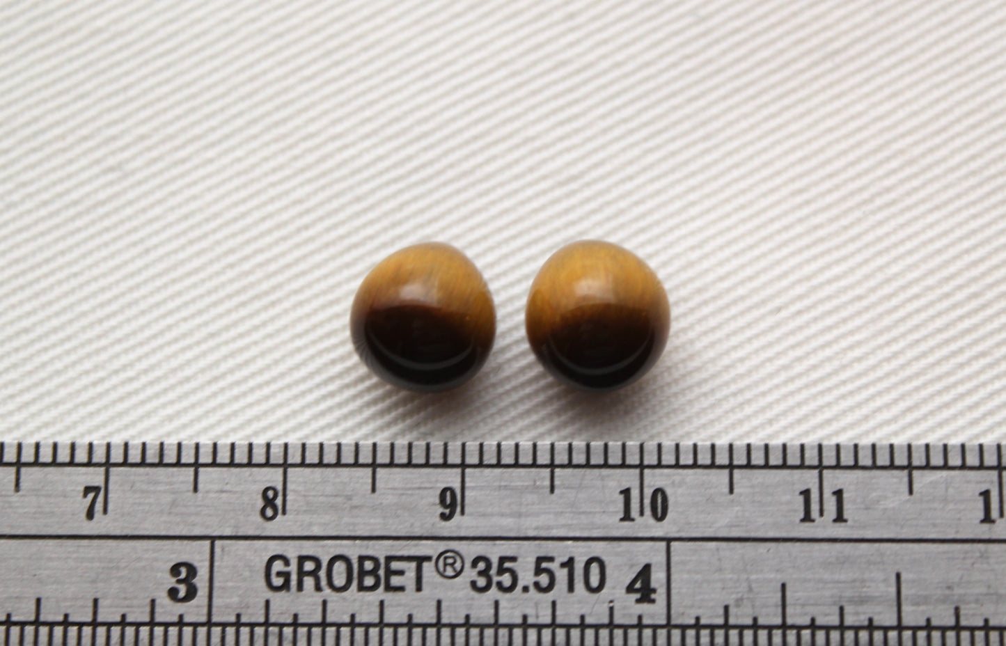 Tiger eye top drilled beads pear shape natural gemstone 8X9MM