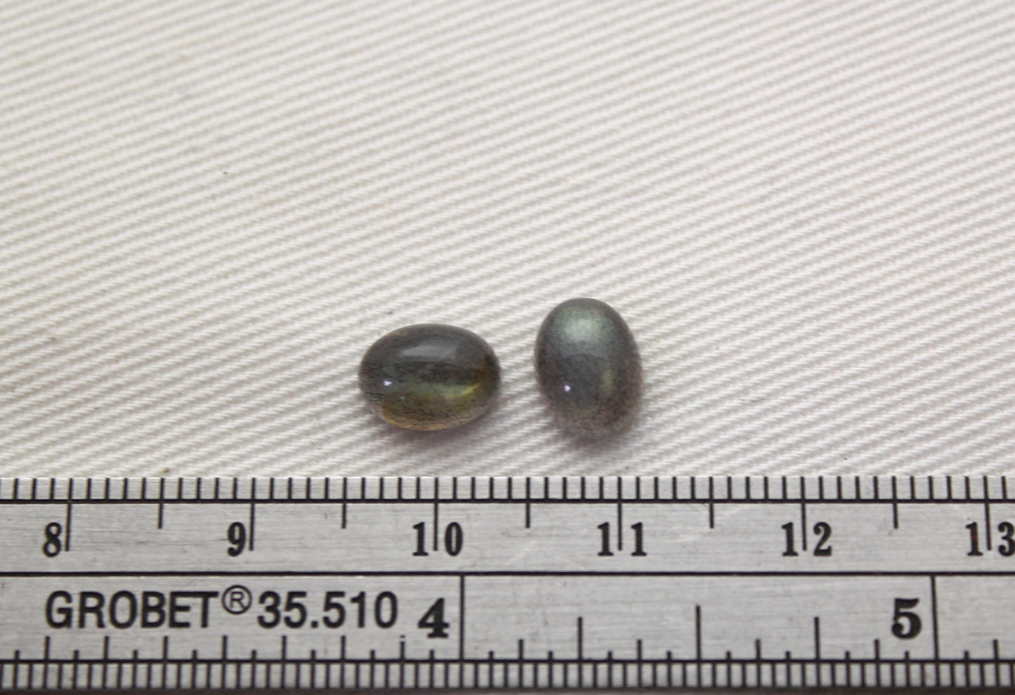 Small Oval Labradorite Pair Cabochon 8X6MM