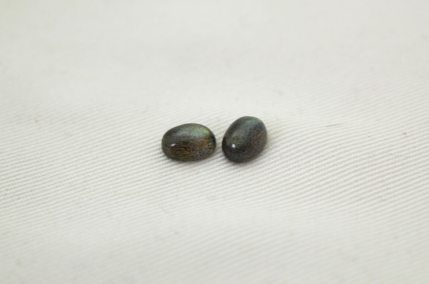 Small Oval Labradorite Pair Cabochon 8X6MM