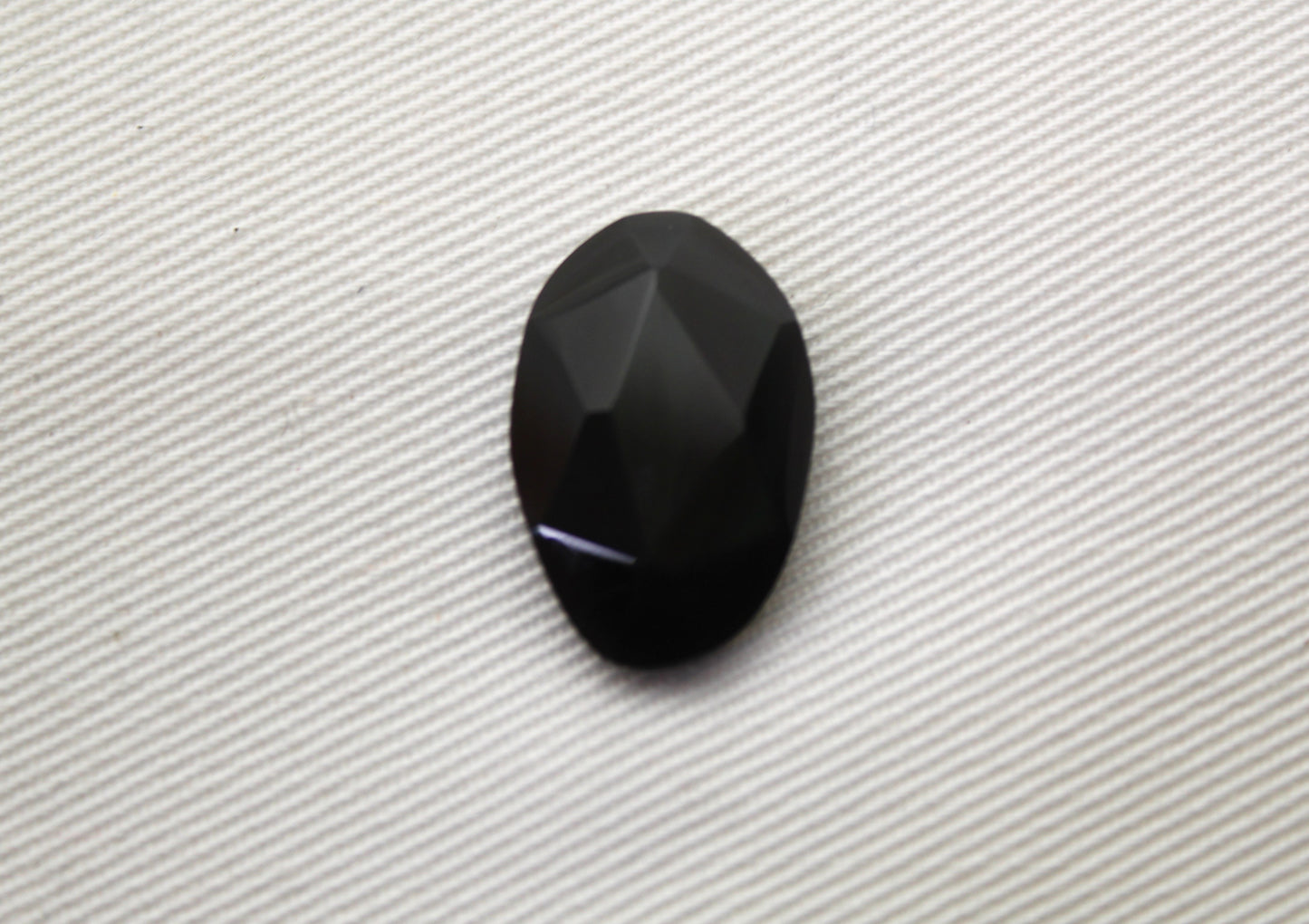 Black Obisidian Rosecut Cabochon Gemstone