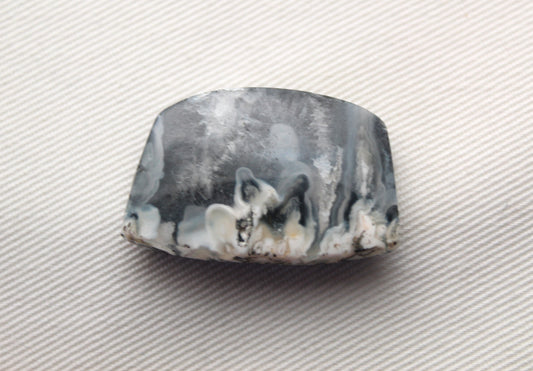 Indonesian Agate Plume DOUBLET Cabochon Gemstone