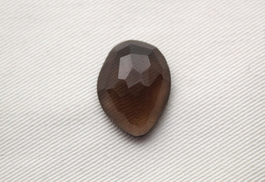 Smoky Quartz Cabochon Gemstone rose cut