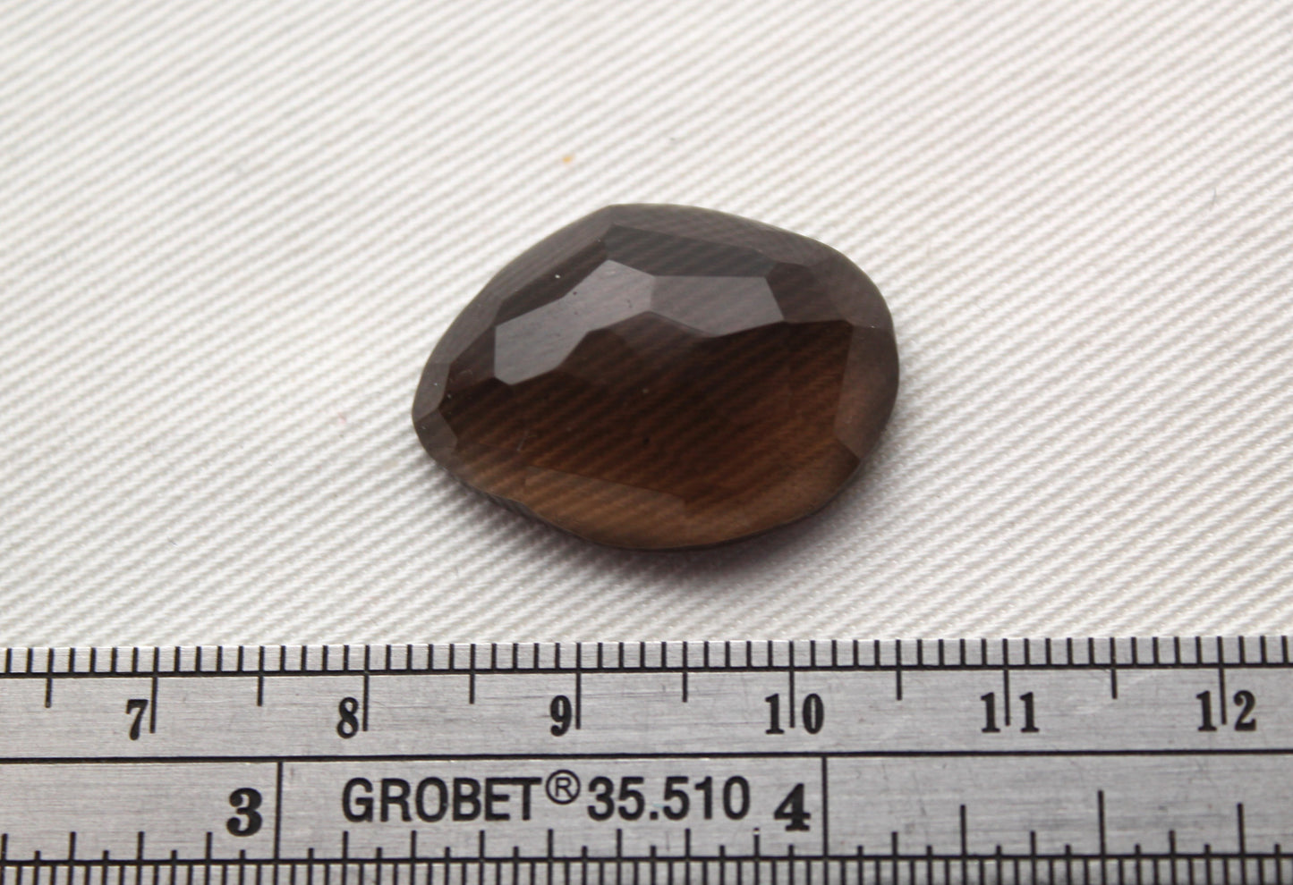 Smoky Quartz Cabochon Gemstone rose cut