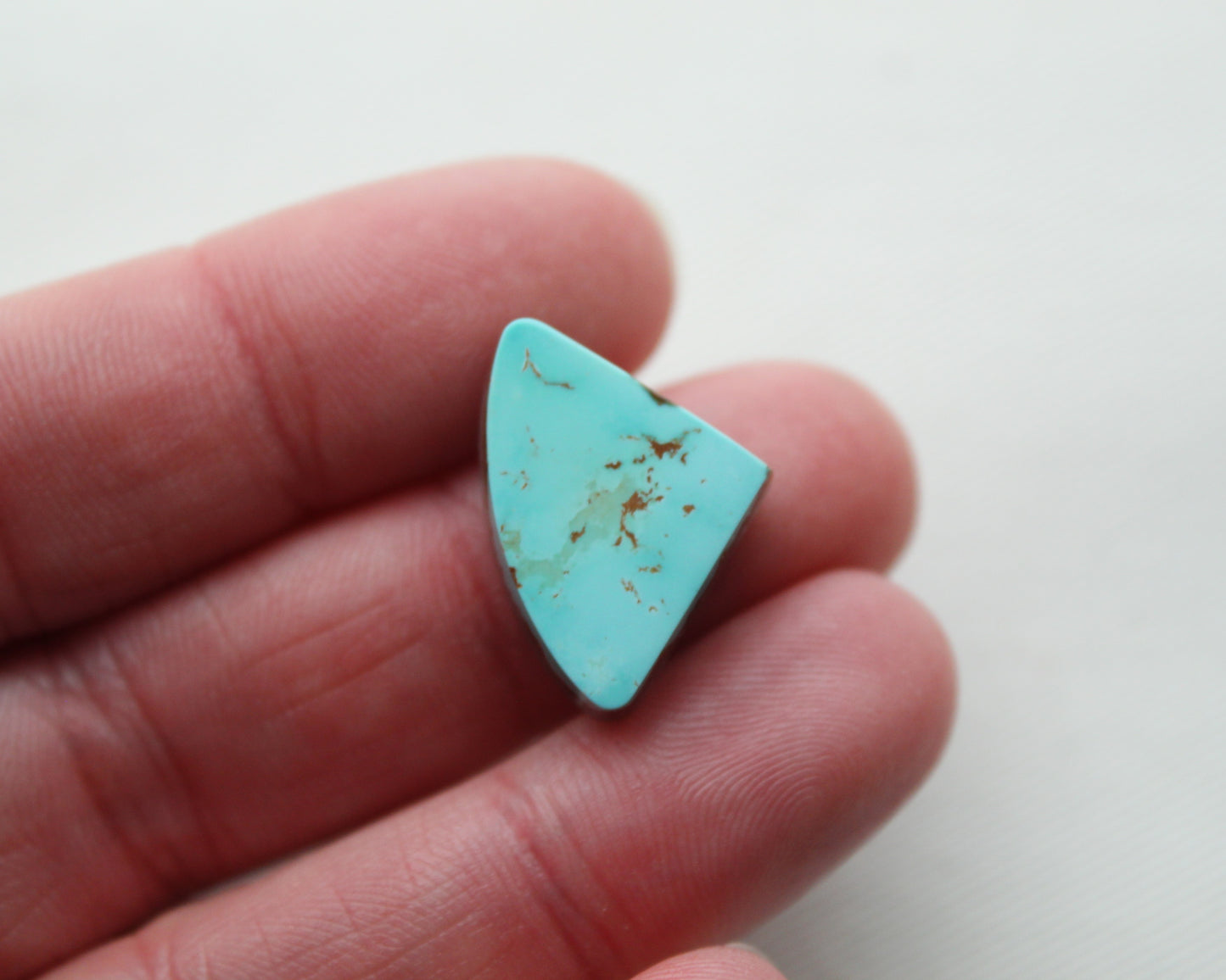 Blue Moon Turquoise cabochon Gemstones triangle