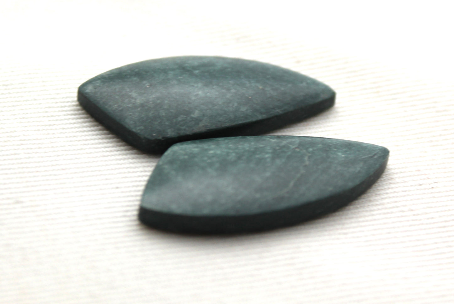 Wonosobo Jasper Cabochons Pair Gemstone freeform