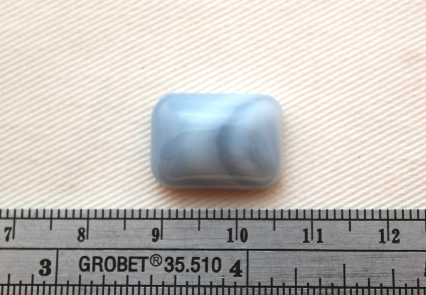 Blue Opal Cabochon Gemstone rectangle 13X18MM