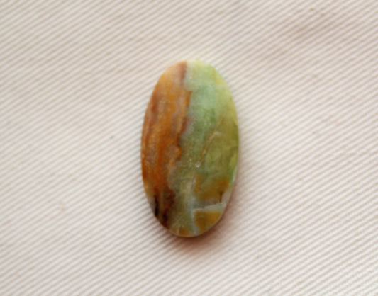 Opalized Wood Cabochon oval natural gemstone