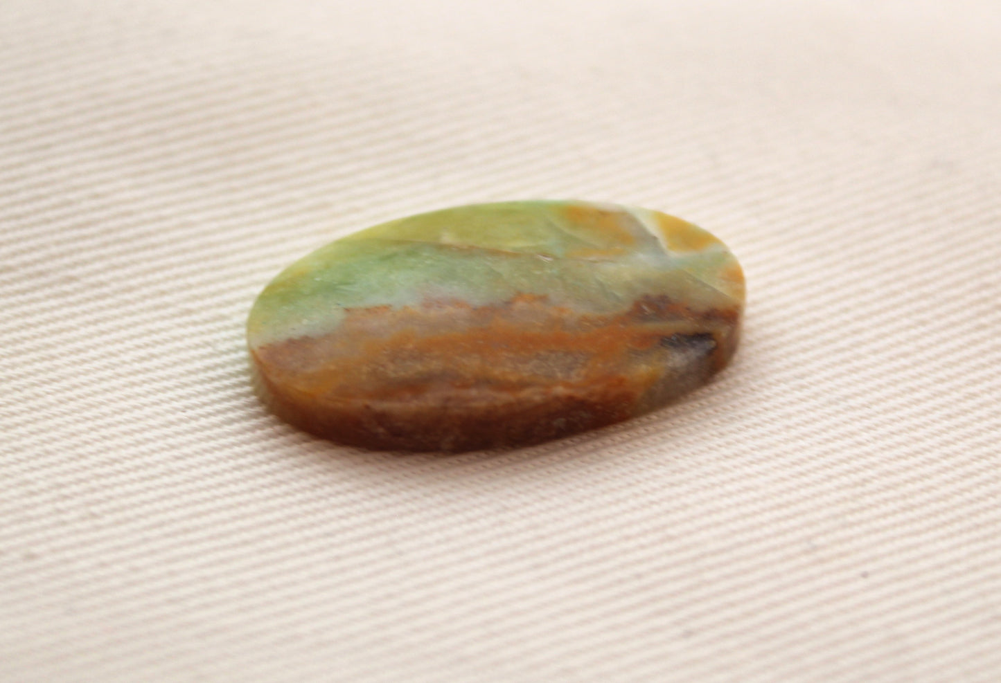 Opalized Wood Cabochon oval natural gemstone