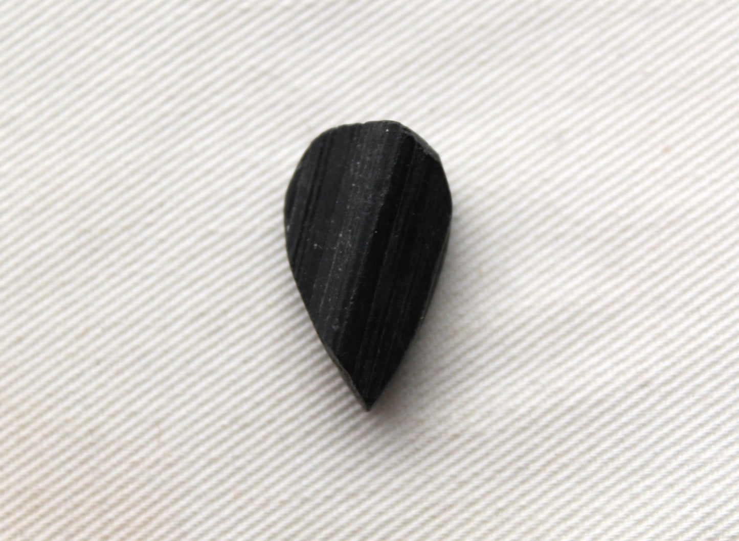 Black Tourmaline Cabochon natural Gemstone rough top