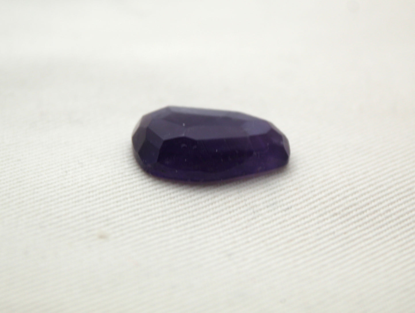 Rose cut Amethyst Cabochon Gemstone purple