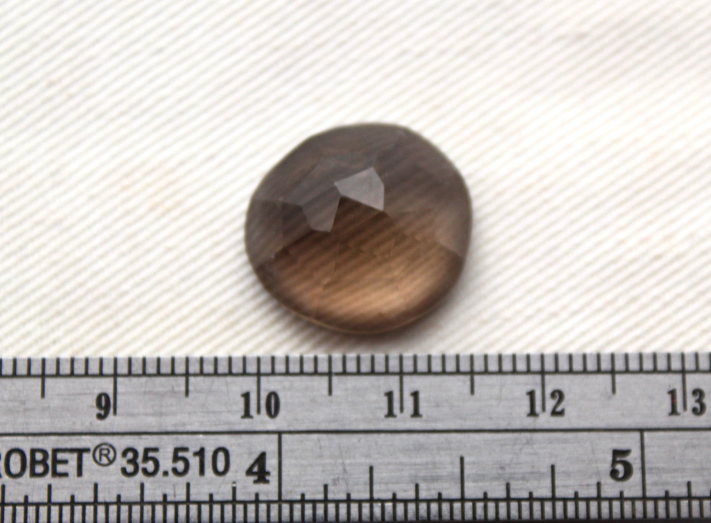 Smoky Quartz Fancy Cabochon Gemstone rose cut