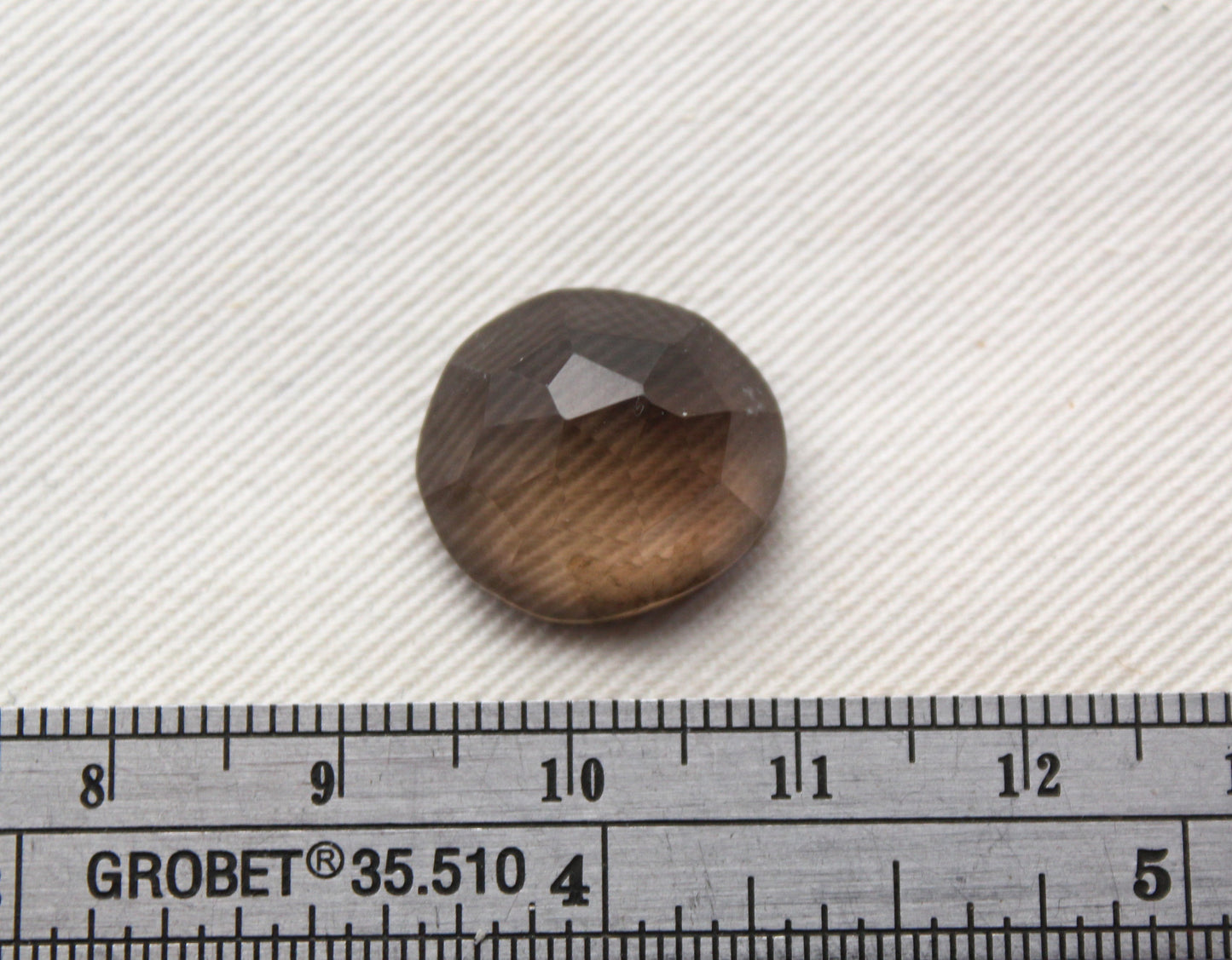 Smoky Quartz Fancy Cabochon Gemstone rose cut