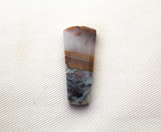 One Opalized Wood Copper Cabochon