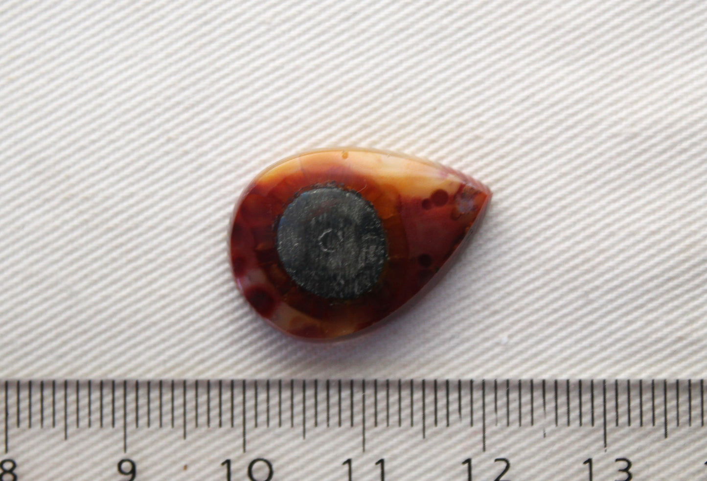 Fossil Palmwood Pair Cabochon Gemstone with druzy pockets Oval