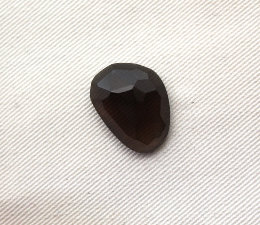 Smoky Quartz Cabochon Gemstone rose cut