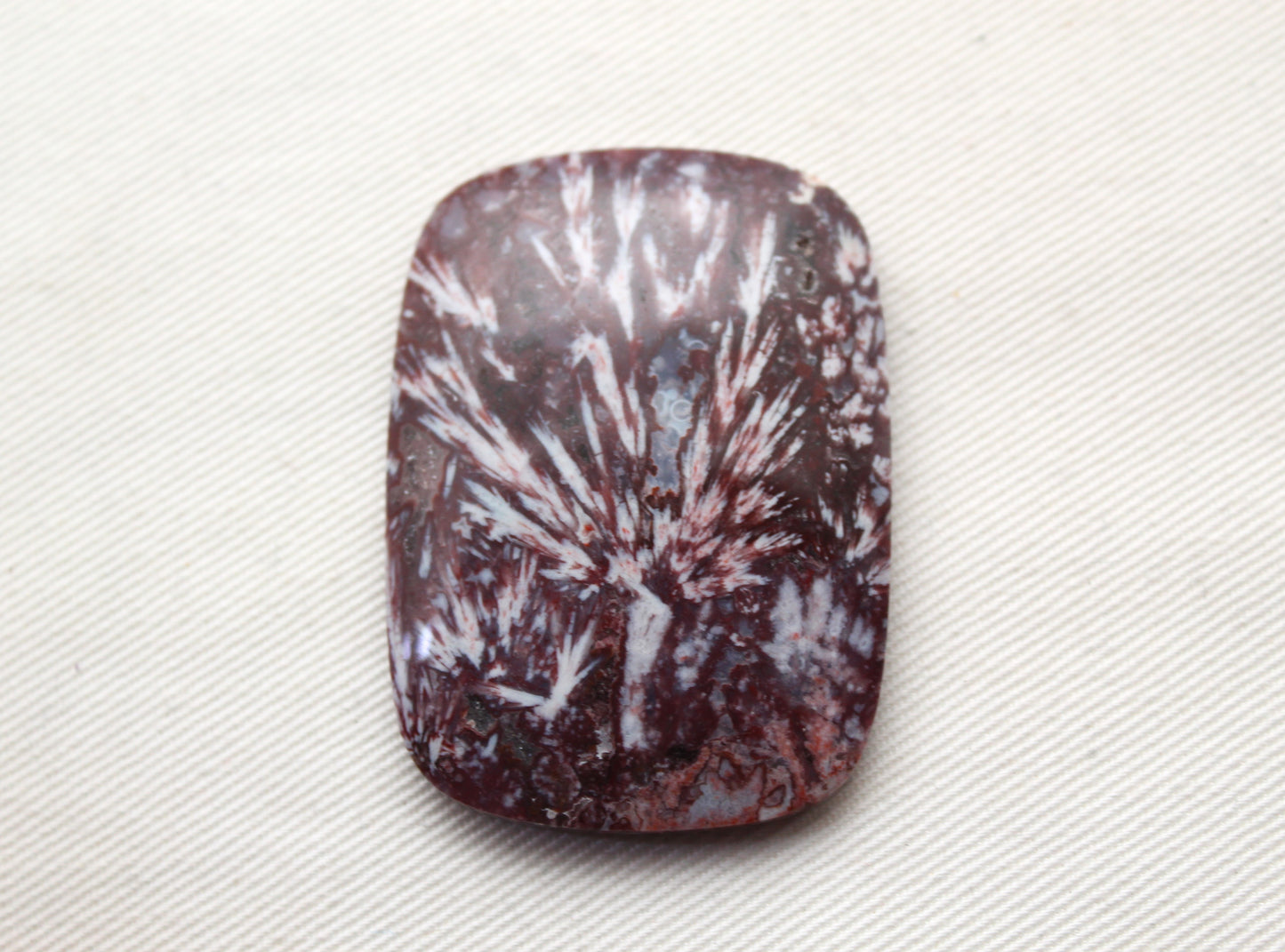 Freeform Sagenite Agate Cabochon Gemstone