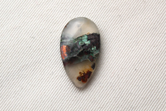 Chrysocolla Copper cabochon gemstone natural