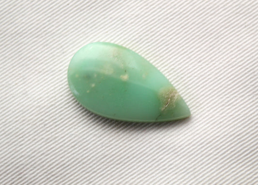 Chrysoprase Pear Cabochon Gemstone green