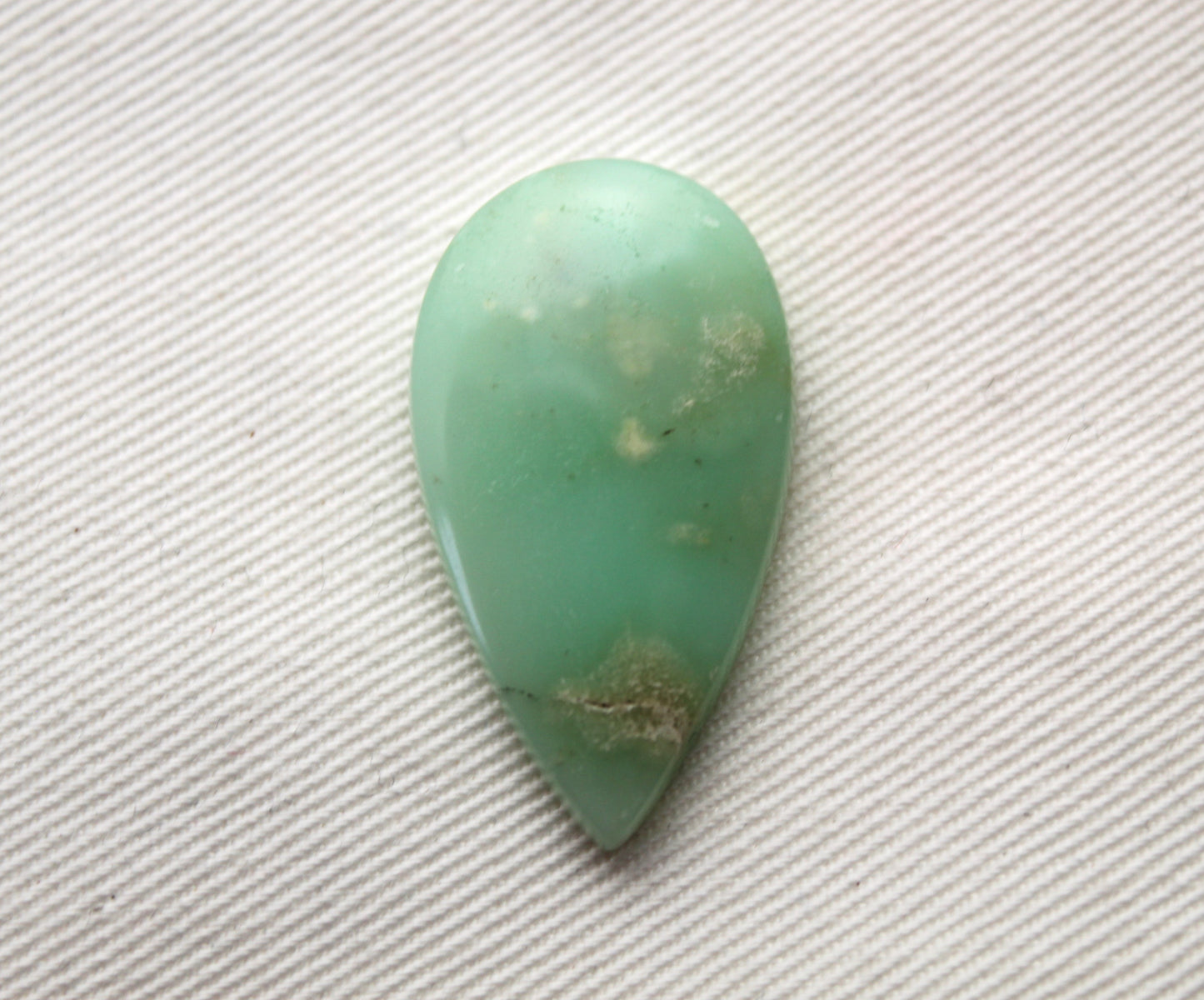 Chrysoprase Pear Cabochon Gemstone green