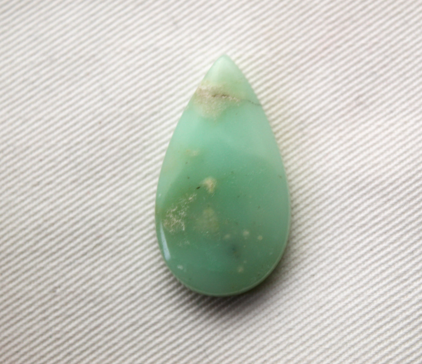 Chrysoprase Pear Cabochon Gemstone green