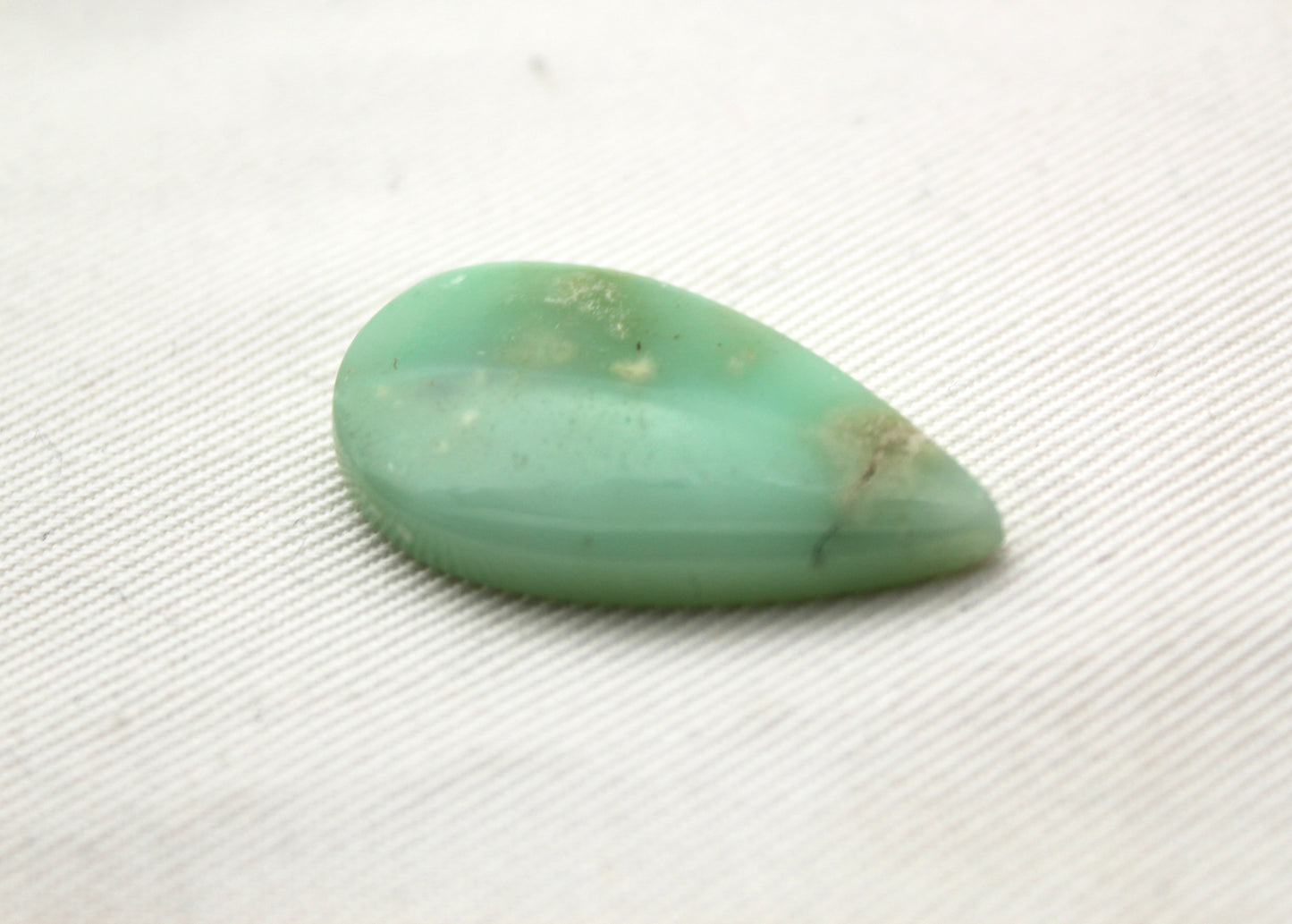 Chrysoprase Pear Cabochon Gemstone green