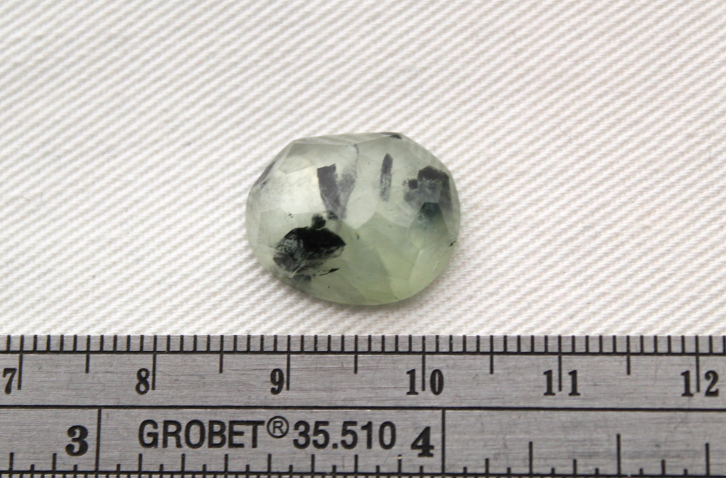One prehnite faceted cabochons Gemstones freeform